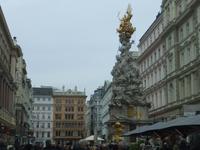 Die Pestsäule am Graben