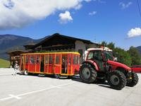 Reise ins Brixental/Tirol - Söll - Traktorfahrt zum Gruberhof