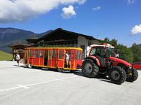 Reise ins Brixental/Tirol - Söll - Traktorfahrt zum Gruberhof