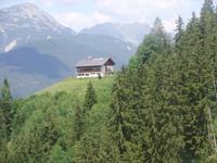 Schöne Ausblicke während der Auffahrt