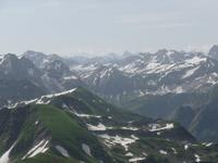 Blick vom Nebelhorn