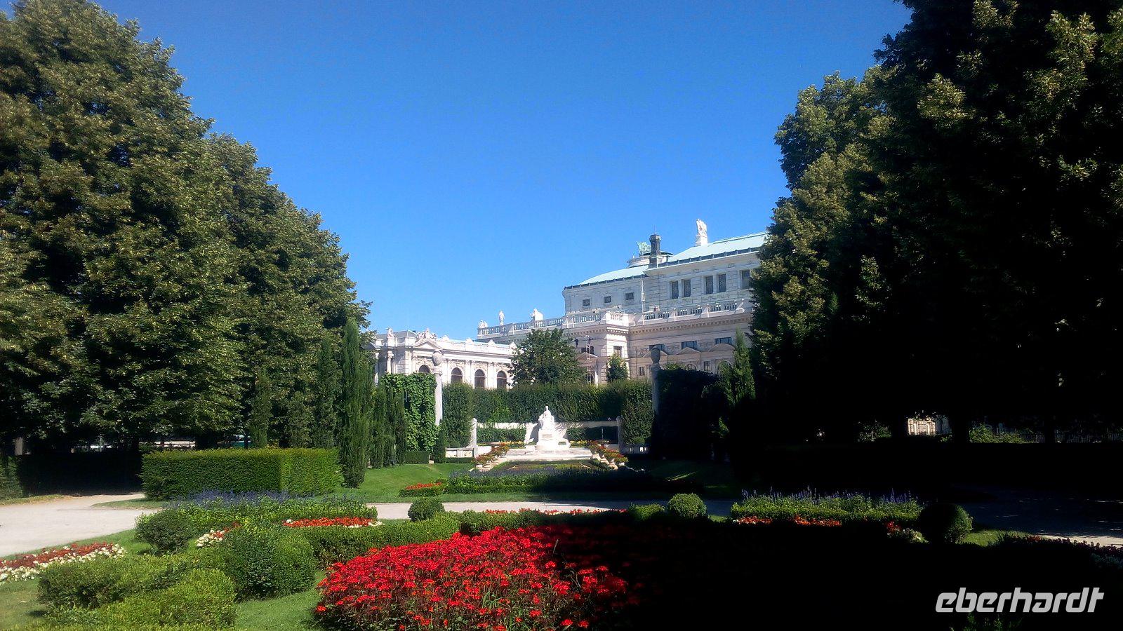 Wien, Stadtrundgang, Volksgarten, Denkmal Kaiserin Elisabeth 