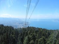 Seilbahn zum Pfänder - Blick auf Bregenz und den Bodensee