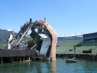 Seebühne Bregenz - Blick in den Bühnenraum