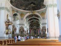 In der Kathedrale von St. Gallen