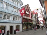 Appenzell - Schmuckfassaden in der Hauptgasse