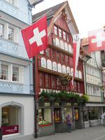Appenzell - Schmuckfassaden in der Hauptgasse