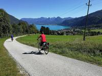 Radtour zurück zum Wolfgangsee