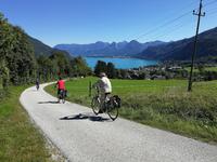 Radtour zurück zum Wolfgangsee