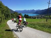 Radtour zurück zum Wolfgangsee