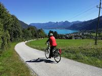 Radtour zurück zum Wolfgangsee