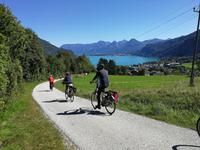 Radtour zurück zum Wolfgangsee