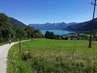Radtour zurück zum Wolfgangsee