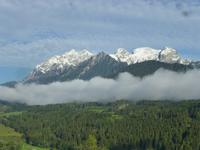 Blick auf das Dachsteinmassiiv