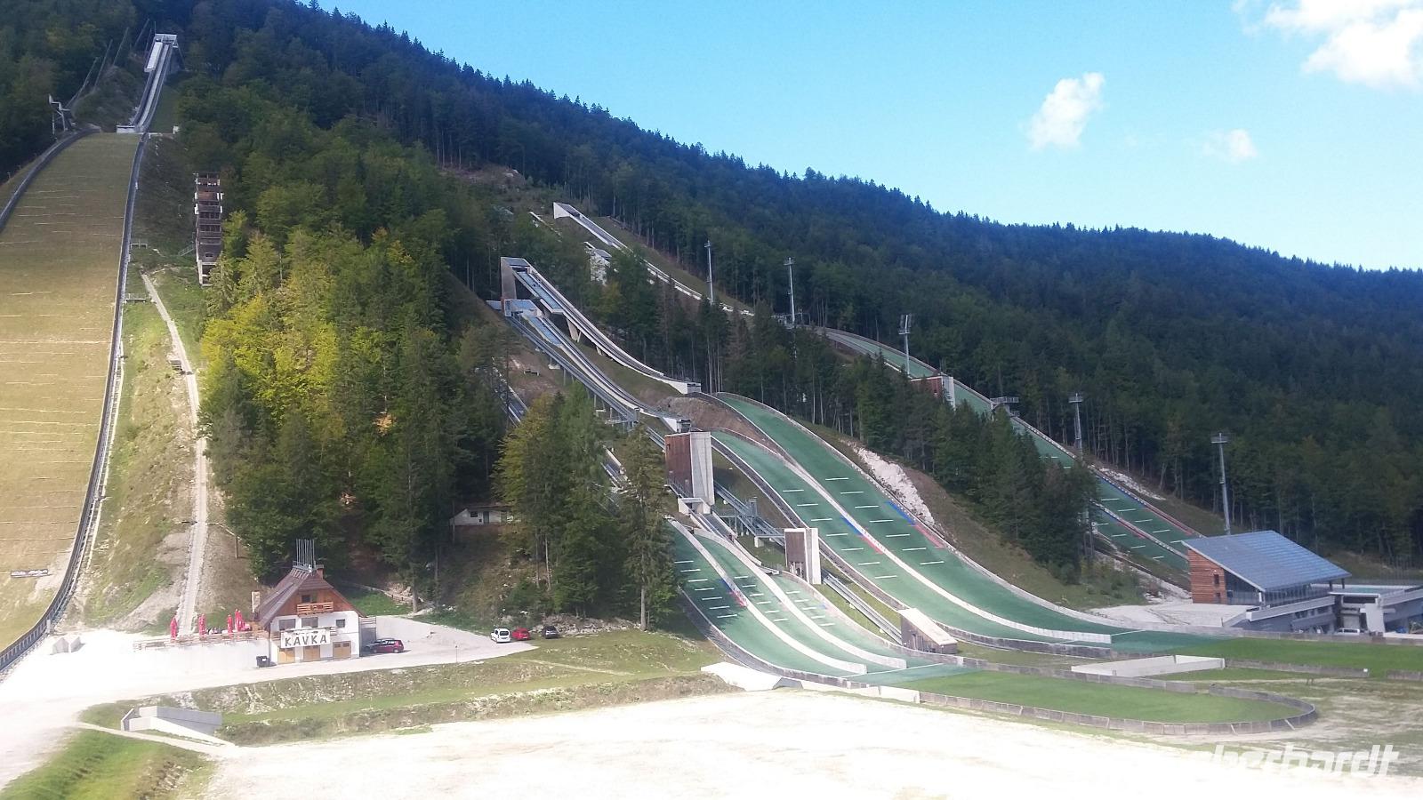 Sprungschanzen von Planica