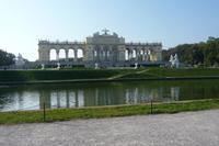 Gloriette im Park Schönbrunn