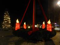 Laßnitzhöhe - abendliche Weihnachtsbeleuchtung 