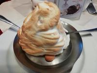 Die Spezialität des Hauses: gebackenes Eis