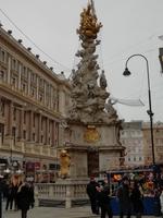 Die Pestsäule am Graben