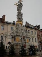 Die Pestsäule in Baden