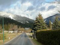 Fahrt durch das Klostertal