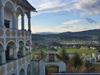 Blick von der Wallfahrtskirche Maria Straßengel