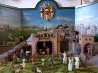 028 Abtenau, Weihnachtkrippe in der Kirche