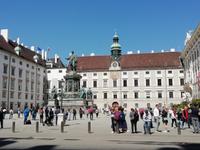 Im Innenhof der Hofburg