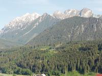 Blick zum Dachsteinmassiv