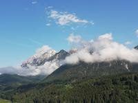 Blick zum Dachsteinmassiv