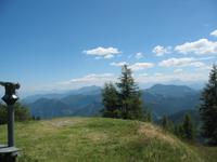 Goldeckpanoramasstraße, Blick auf den Dobratsch