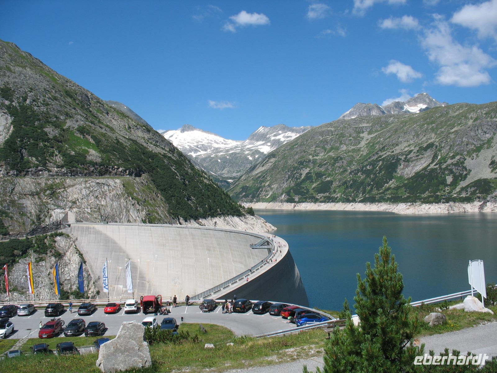 Maltahochalmstraße,Staumauer