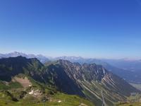 Blick vom Nebelhorn