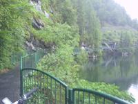 Rad und Fußweg am Hallstadter See