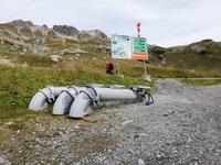 Oberstdorf, Nebelhorn, Gasdruck-Kanonen
