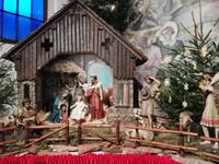 Die Krippe in der Puchberger Kirche
