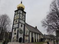 Bärnbach St. Barbarkirche von Hundertwasser 
