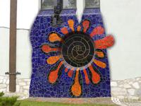 Bärnbach St. Barbarkirche von Hundertwasser 