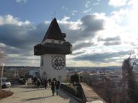 Graz - Uhrturm auf Schlossberg