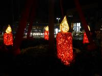 Lassnitzhöhe - beleuchtete Adventskranz 