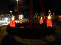 Lassnitzhöhe - beleuchtete Adventskranz 