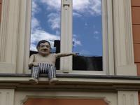 Maribor - Detail an einem Fenster