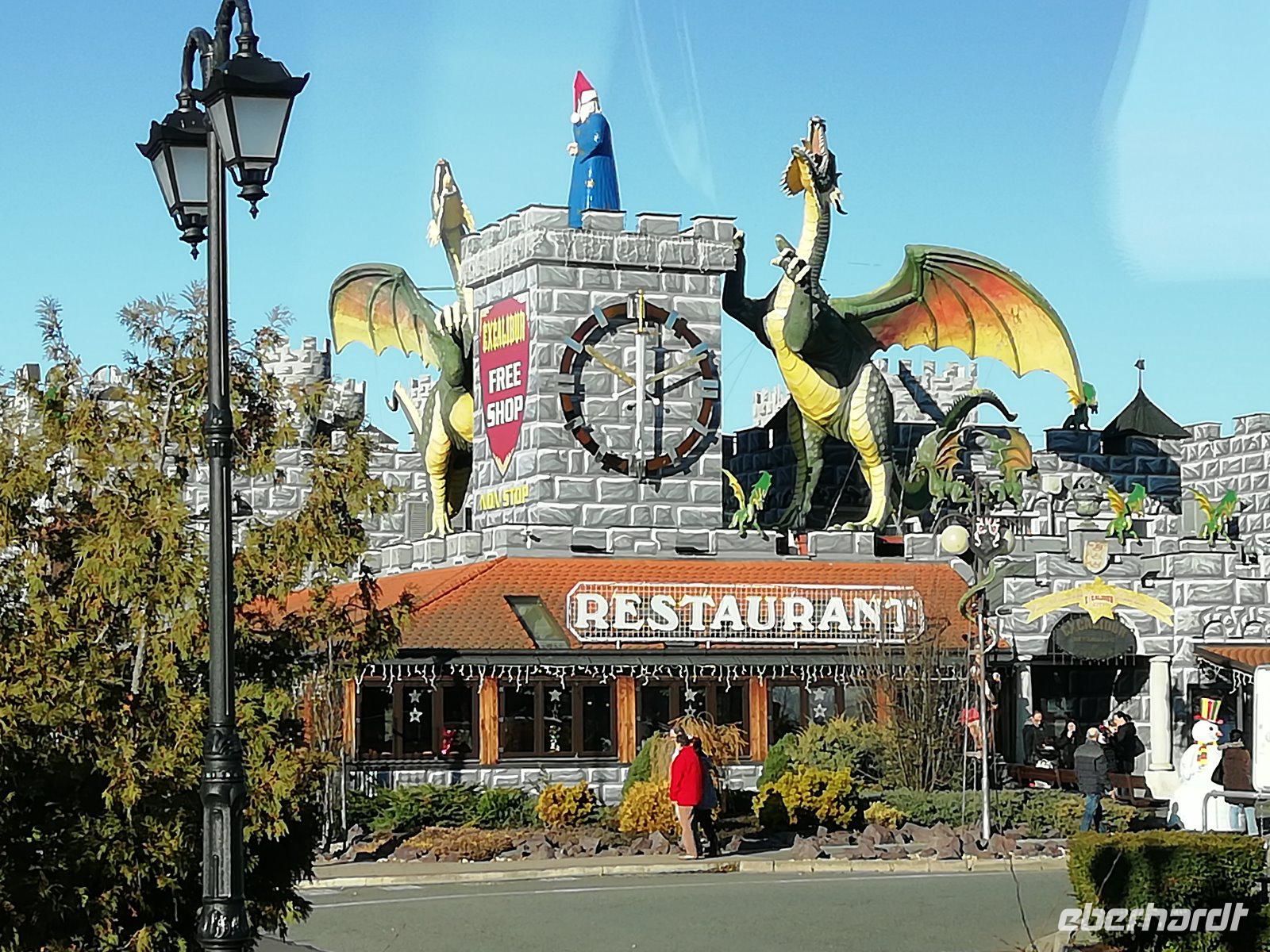 Unsere letzte Pause bei der Anreise