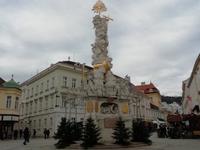 Am Hauptplatz von Baden