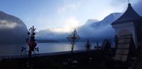 Friedhof Hallstatt mit Blick auf den Hallstätter See