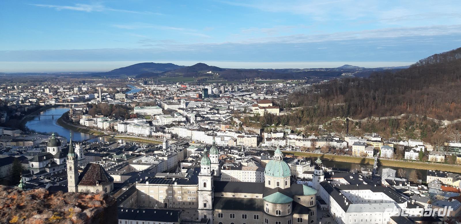 Blick auf Salzburg