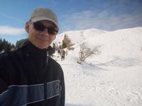 Hier beginnt der Wanderweg zum Gipfel des 2166m hohen Dobratsch 