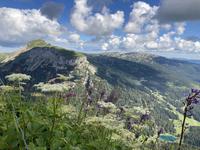 Blick zum Hohen Ifen vom Walmedingerhorn