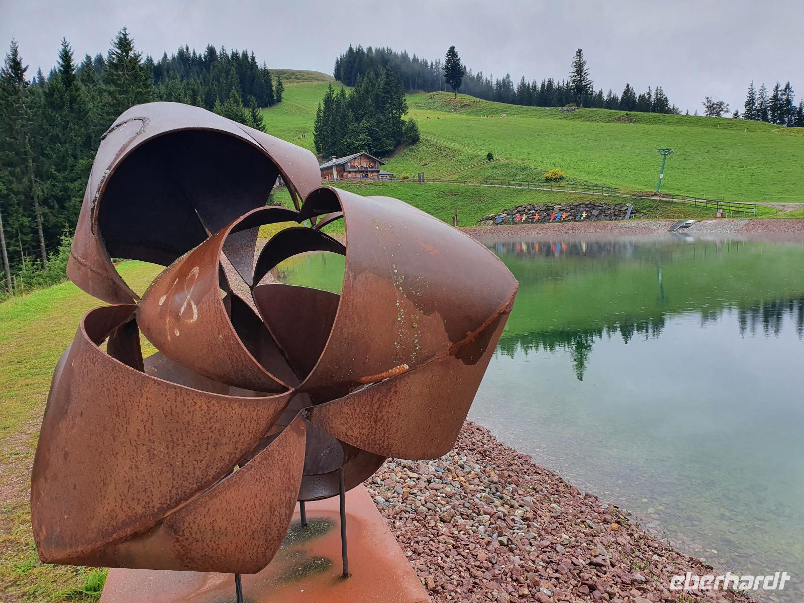 Markbachjoch Mittermosen Bergteich