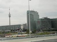 Fahrt über die Donau